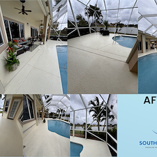 Pressure-washingpressure-cleaning-of-lanaipool-enclosure-and-pool-deckfloor-located-in-Heritage-at-Baywinds-community-West-Palm-Beach-FL-33411 2